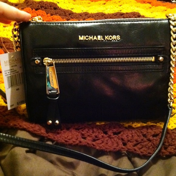 Michael Kors Devon crossbody (black)