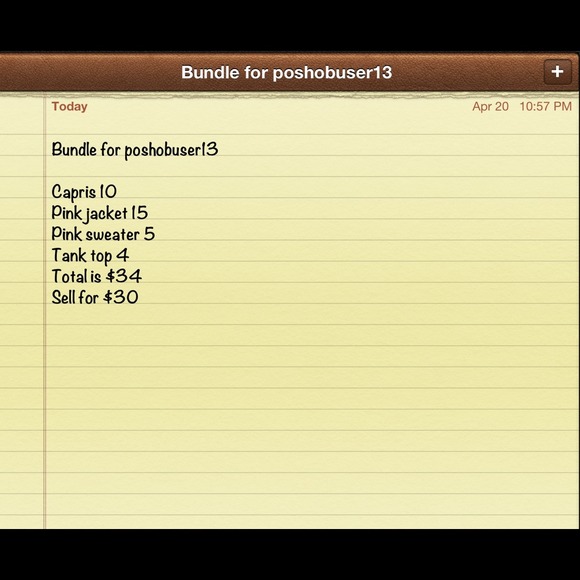 Bundle sale for poshobuser13 👏👏👏