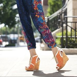 Brand new Koolaburra peep toe wedge sandals