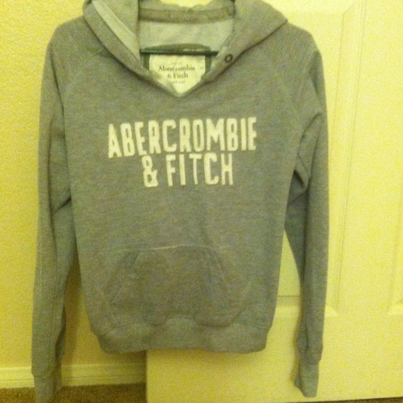 Abercrombie & Fitch Grey Hoodie