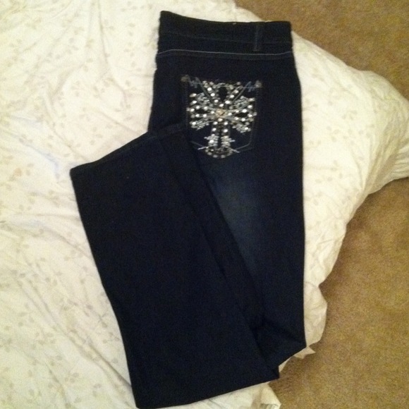 Bedazzled Skinny Jeans