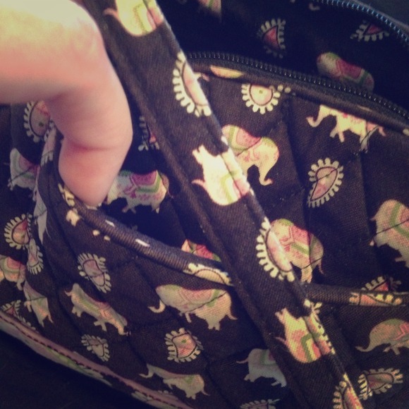 HELD for @canueven14 Pink elephant Vera Bradley
