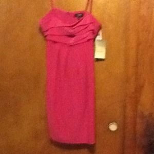 New hot pink dress