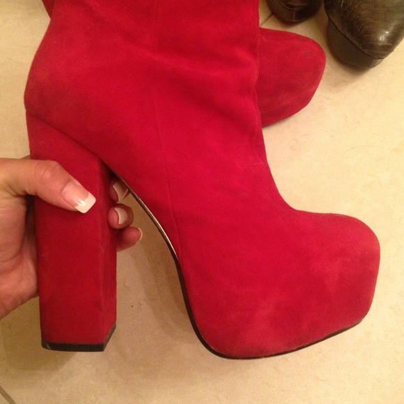 Bebe red devil boot - Picture 3 of 4