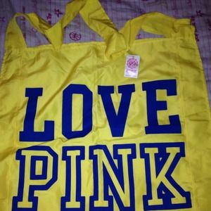 Victoria's Secret soft messenger bag...