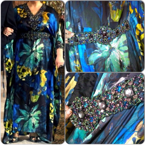 Badgley Mischka gown dress