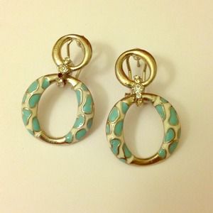 Earrings(blue)❤