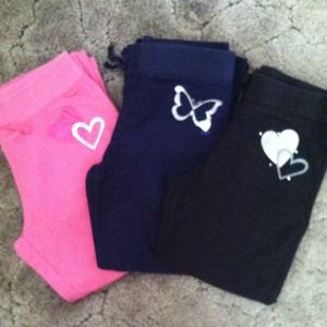 Set of 3 girls Capri sweats