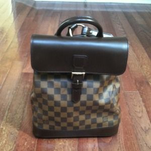 Louis Vuitton Damier Canvas Soho Backpack Bag