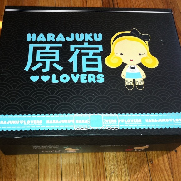 Harajuko red pattened. Worn once.