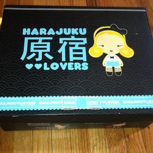 Harajuko red pattened. Worn once.