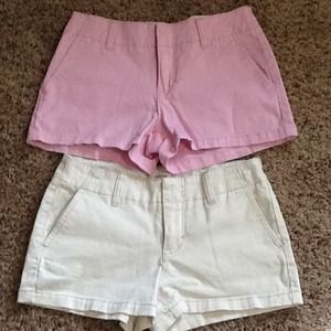 RESERVED!!!!!!!  Bundled shorts from express