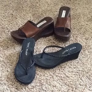 Bundled!!, 2 pair of shoes!