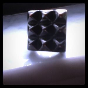 A studded  ring