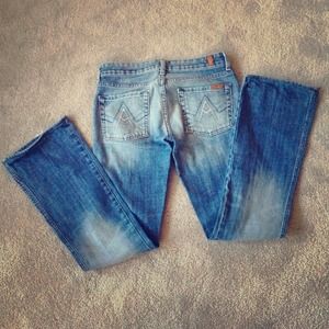 7 For All man Kind straight leg