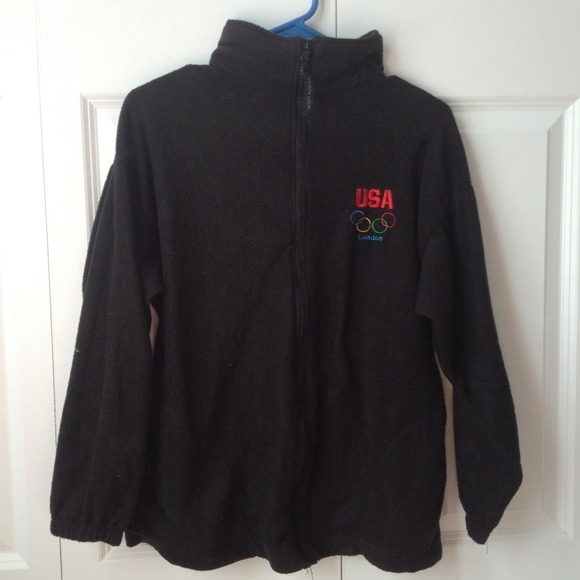 Authentic USA Olympics @ London zip up