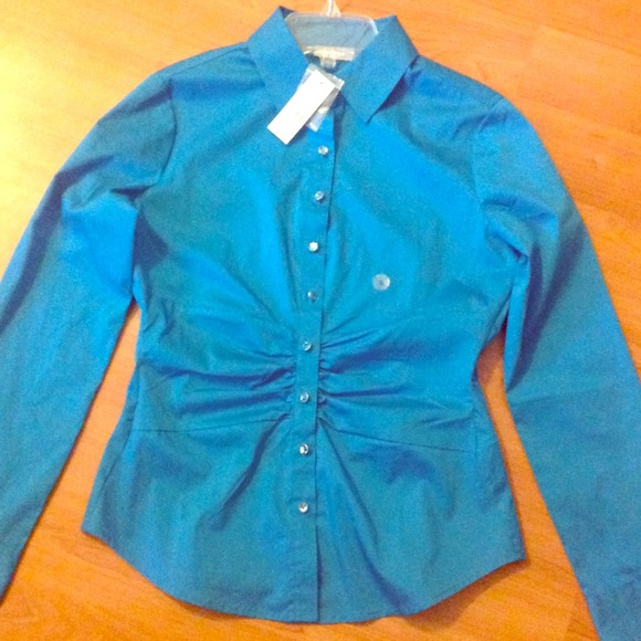 NY&C Long Sleeve Button up Blouse