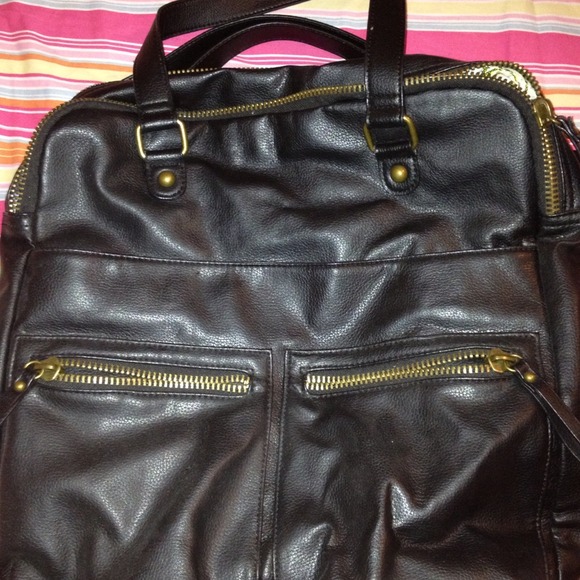 SOLD bundle Black bag with strap and handles