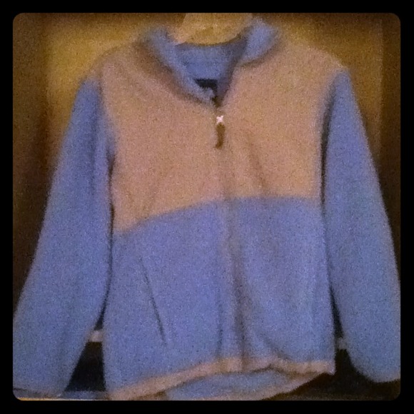 LIGHT BLUE NORTH FACE!