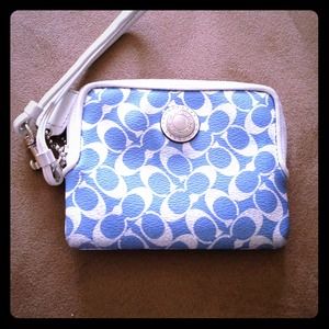 Coach hand-wrist purse