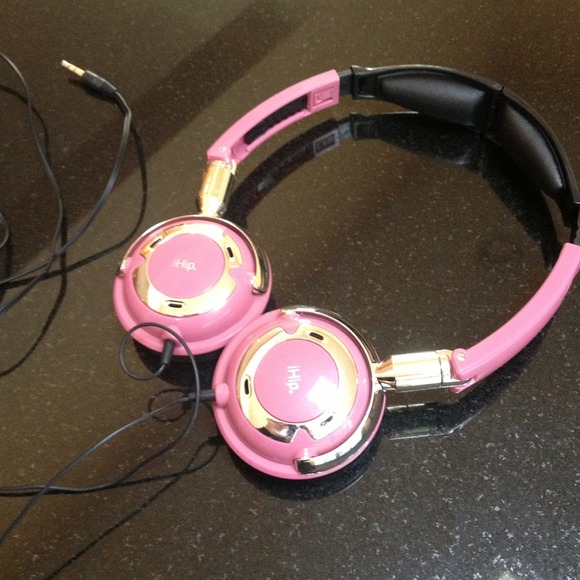 Pink Headphones
