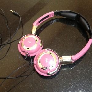 Pink Headphones
