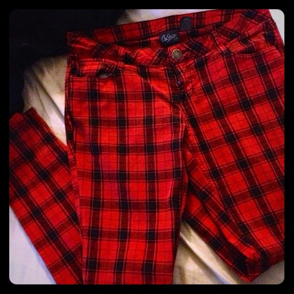 Plaid pants
