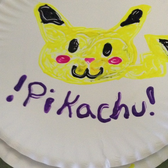 Pikachu plate