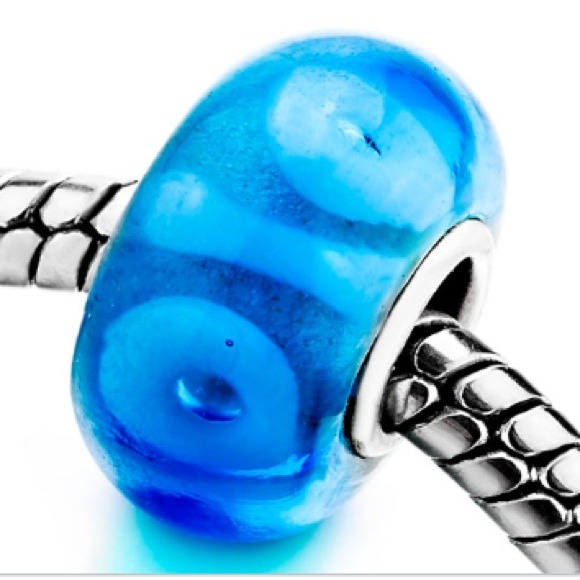 Super Pretty Blue European Charm