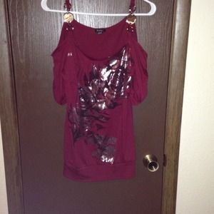 Cute off the shoulder shirt