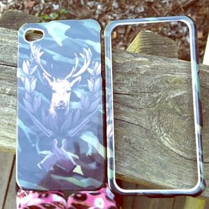 Camo deer iPhone 4/4s case