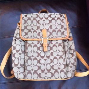Authentic Coach Backpack