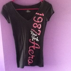 Black Aeropostale V-neck