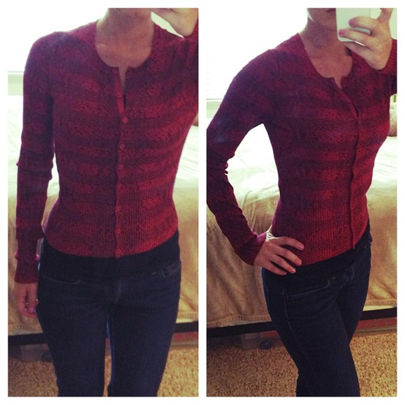 Red Express Sparkle Sweater