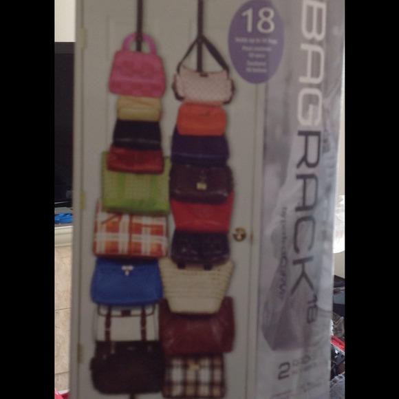 OVER THE DOOR BAG/PURSE RACK