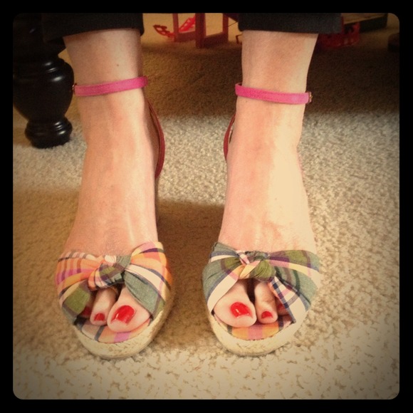 **REDUCED** J Crew wedge sandals  🎀