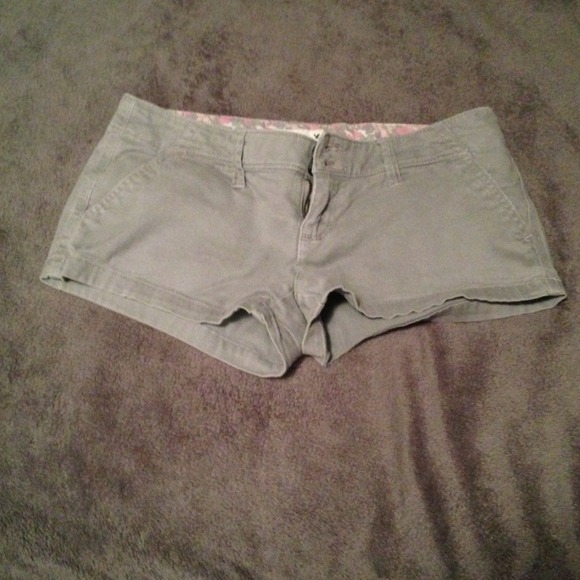 🚫Bundled🚫Gray American eagle shorts
