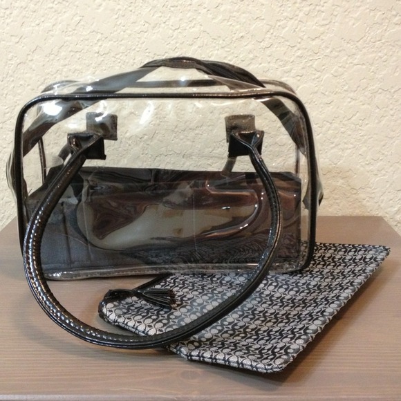 3in1 Large cosmetic bag and vintage makeup case