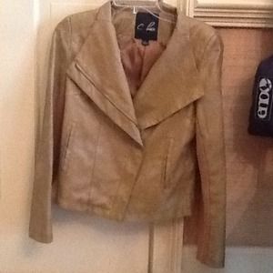 C Luce vegan leather jacket. Size L- REDUCED!
