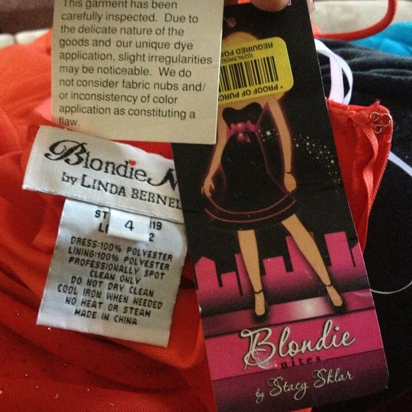 Beautiful red ombré sparkly prom dress! - Picture 4 of 4