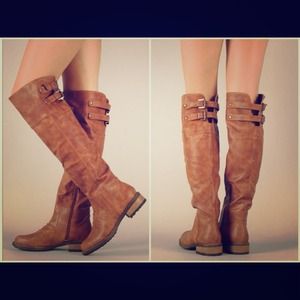 Brown Knee High Boots