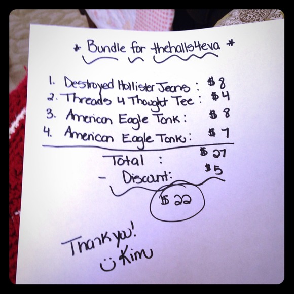 Bundle for @thehalls4eva