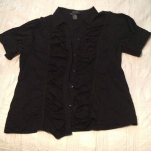 Black dress shirt