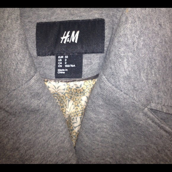 Brand new H&M gray coat - Picture 3 of 4