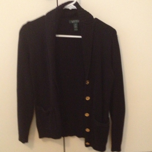 Ralph Lauren sweater! Perfect over a light tee!
