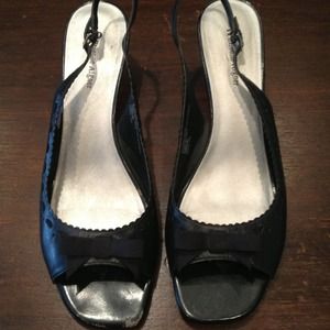 Navy Blue strappy sandals