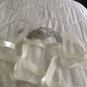 Crystal bridal headband