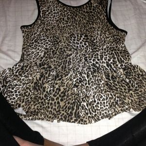 River Island Peplum Top