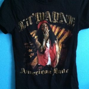 Black Lil Wayne Band Shirt!
