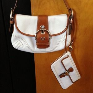 Coach Handbag & Wristlet